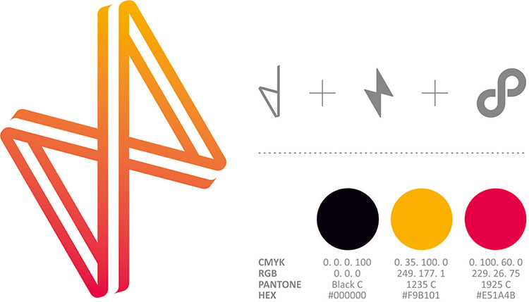 Dash Technologies Logo Mark Concept Colour Scheme Floatyourboat